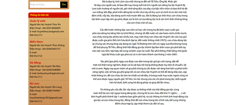 website gia phả online trang chủ website gia phả online trang chủ